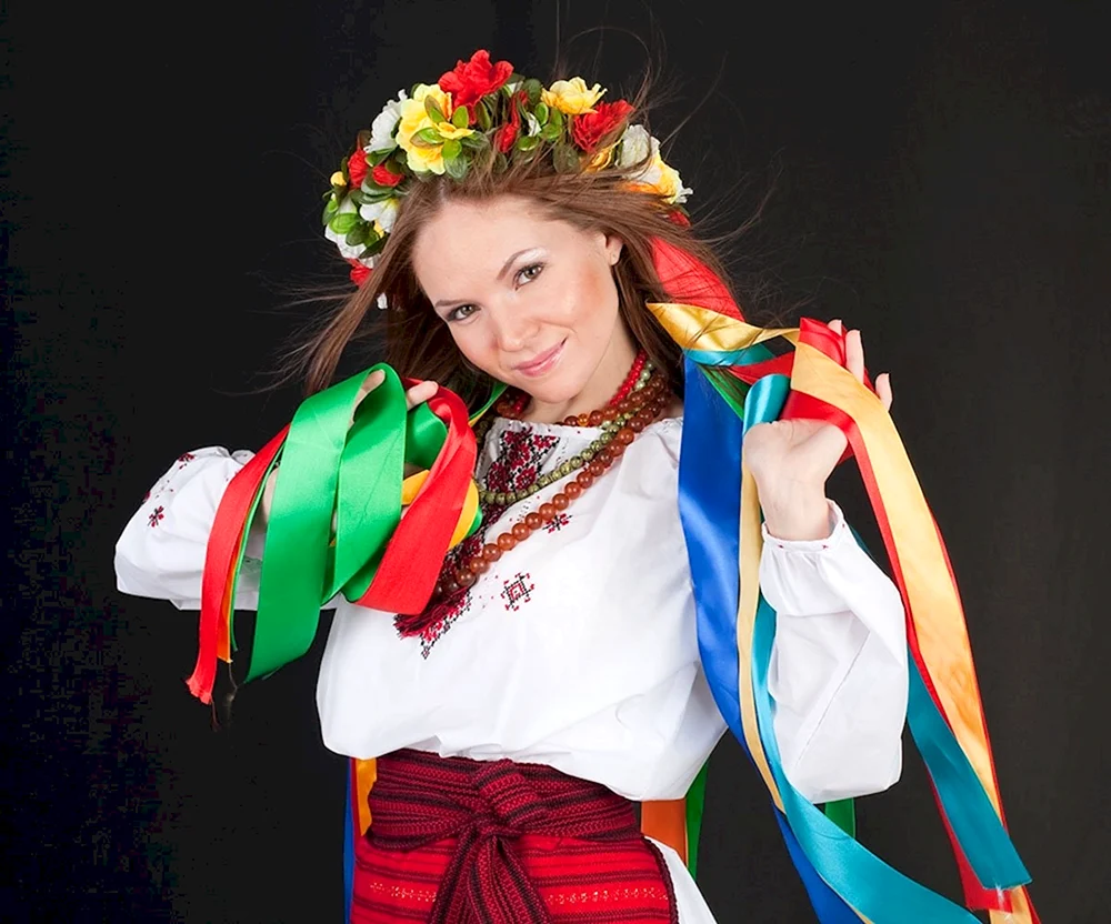 Schöne ukrainische Mädchen
