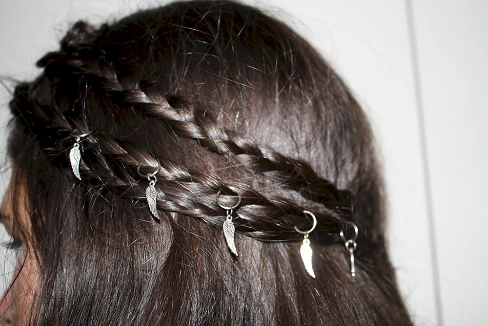 Zopfschmuck für Haare