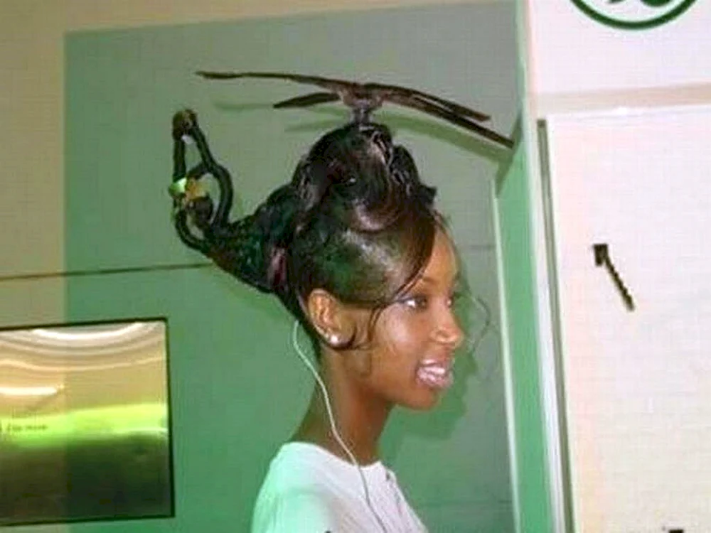 Flugfrisuren für 1 Auge