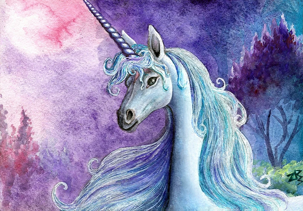 Einhorn Zeichnung