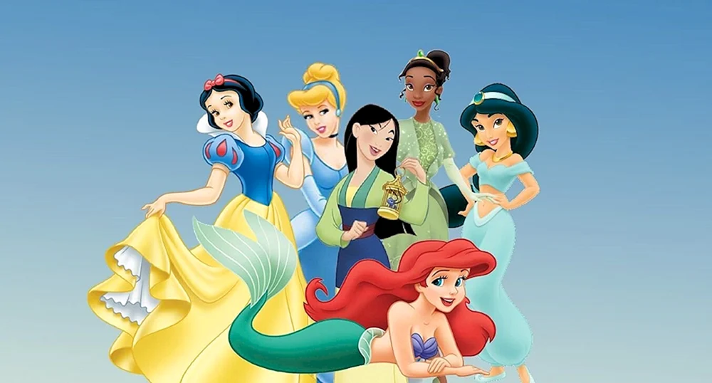 6 Disney Prinzessinnen