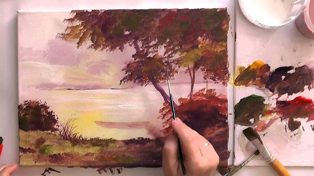 Acrylmalerei Unterricht
