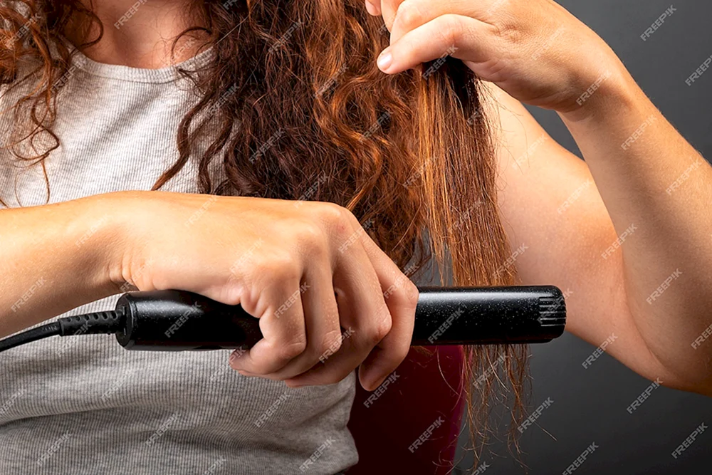 Haare glätten