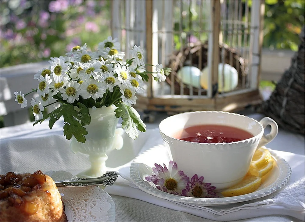 Frühlingsteeparty