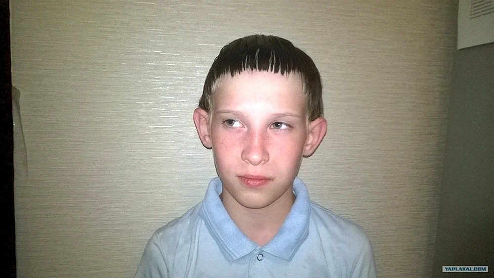 Schreckliche Frisuren für Jungen