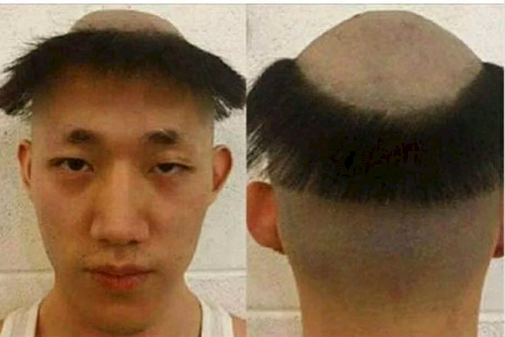 Schreckliche Frisuren für Männer