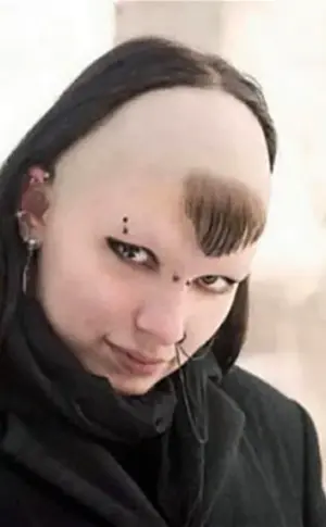 Schreckliche Frisuren für Mädchen