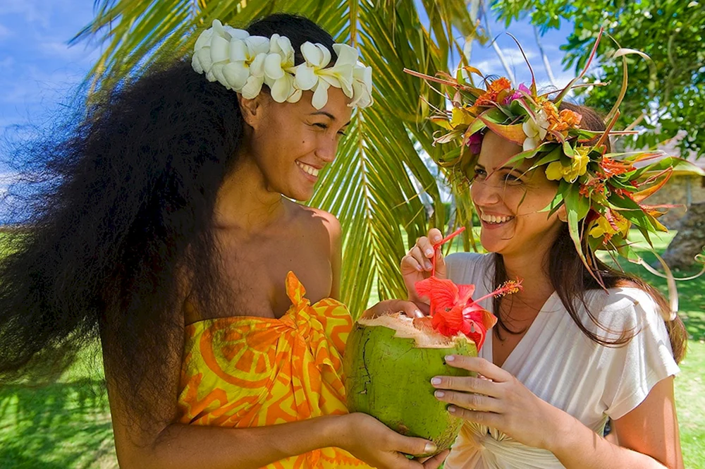 Holoku Kleidung Hawaii