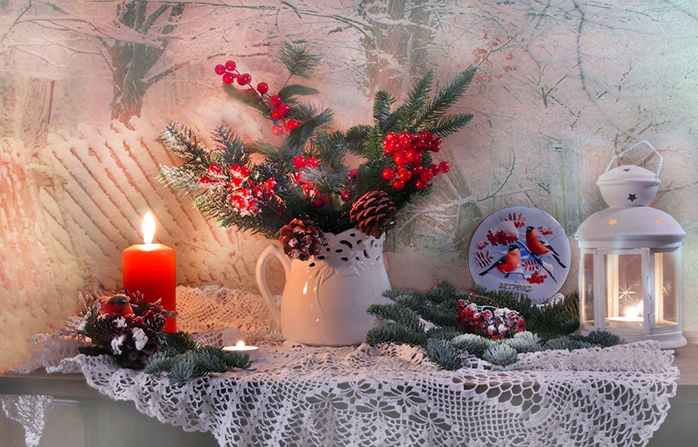Valentina Kolova Stillleben Weihnachten