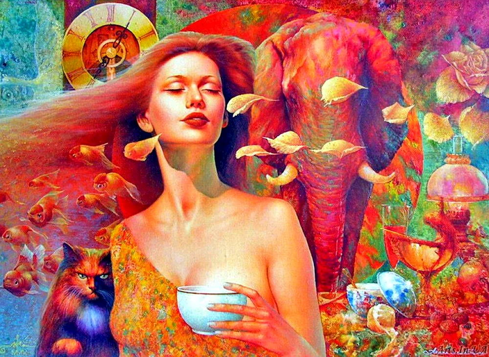 Charles Karren surrealistischer Maler