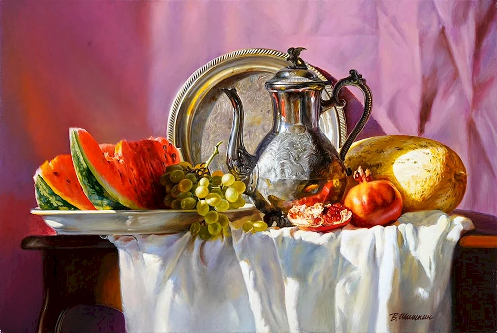 Valery Shishkin Stilleben Malerei