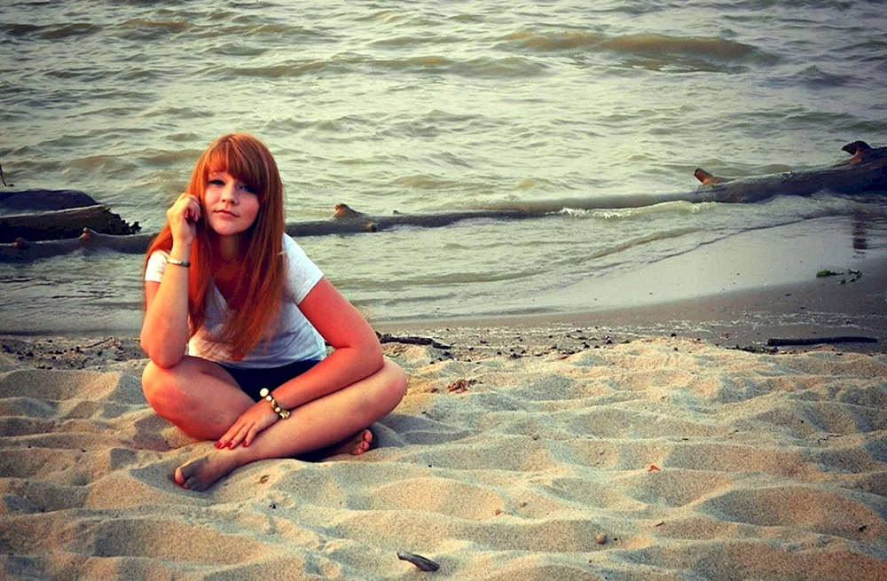 Valeria Dmitrieva barfuß