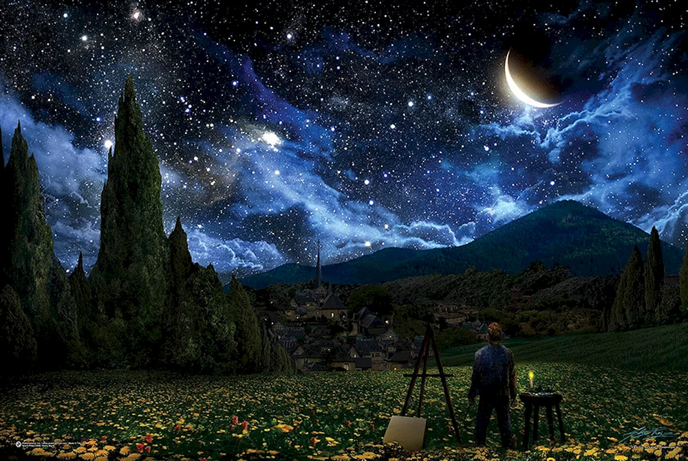 Gogh Sternenhimmel