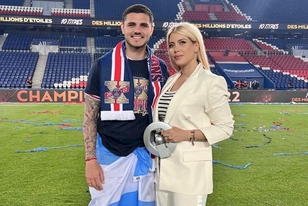 Vanda Nara und Mauro Icardi