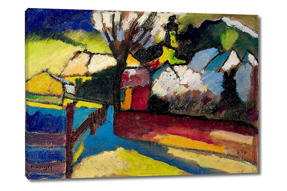 Vasily Kandinsky München Landschaft
