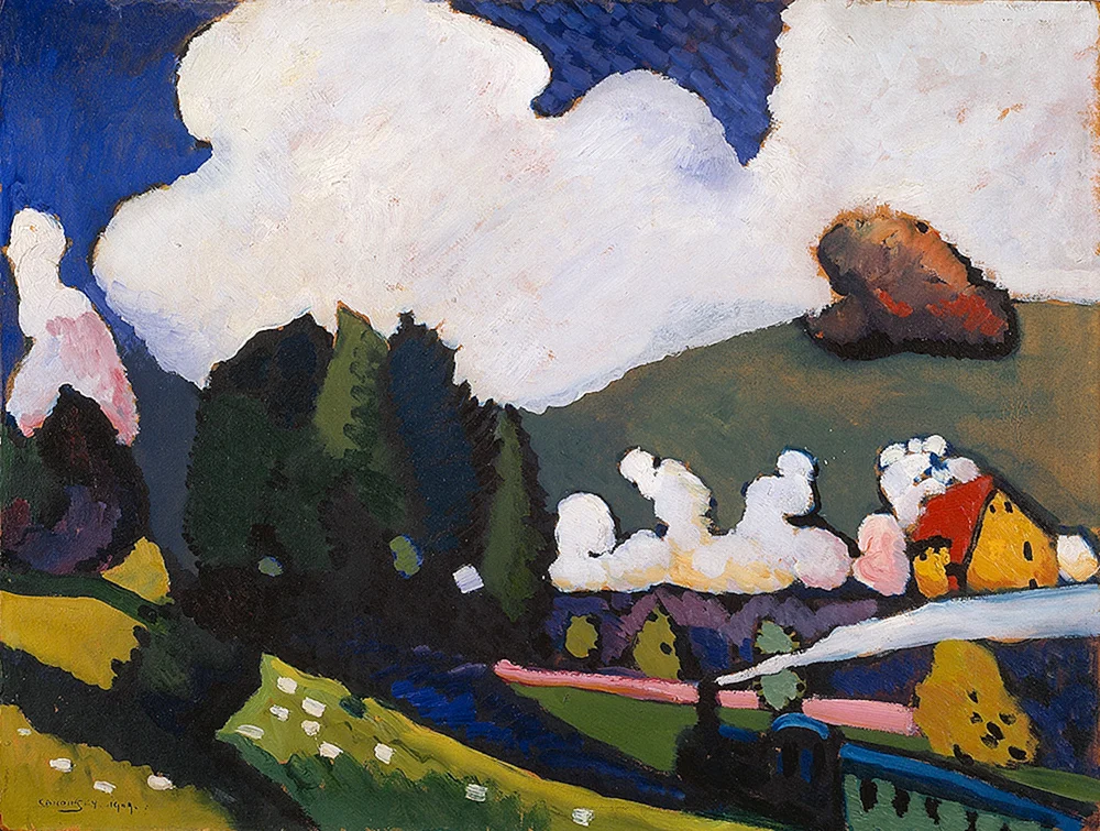 Vasily Kandinsky Landschaften