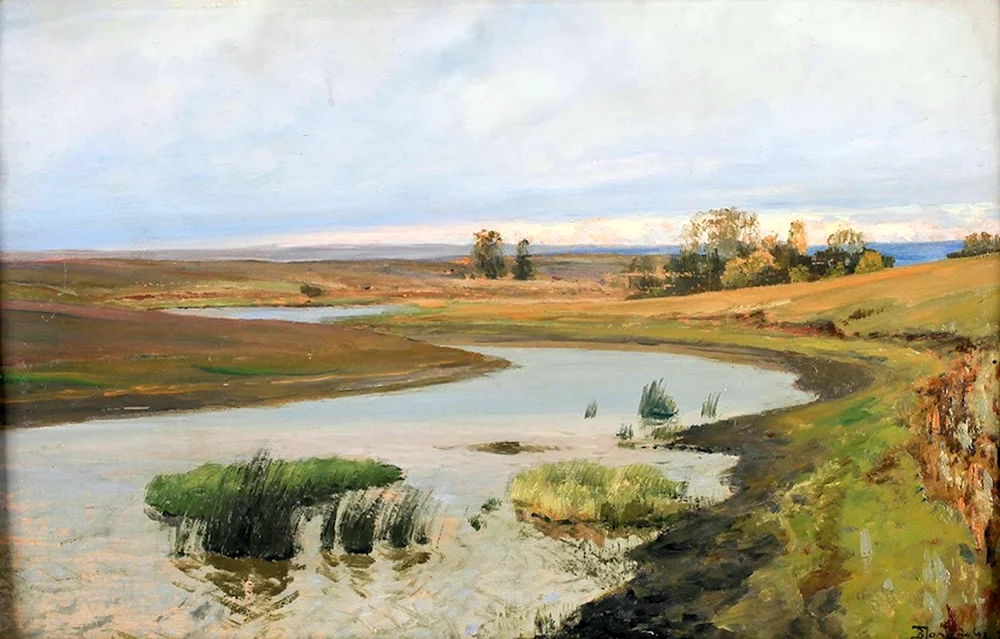 Vasily Polenov. „Im Park. Der Ort Veulle in der Normandie“ 1874