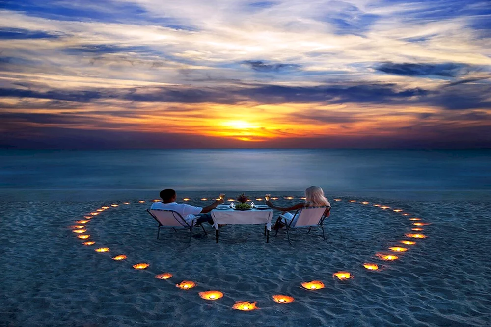 Abend am Meer