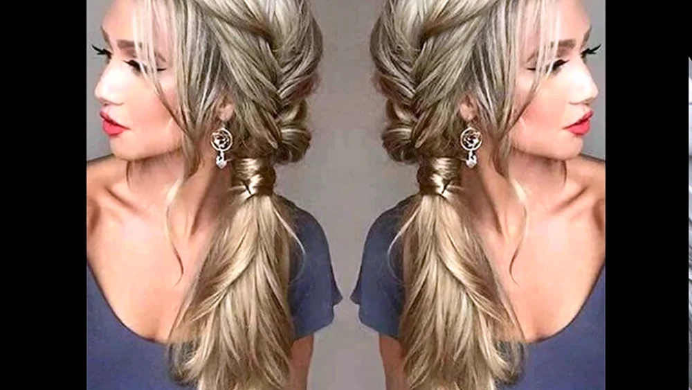 Abendliche Pferdeschwanzfrisuren