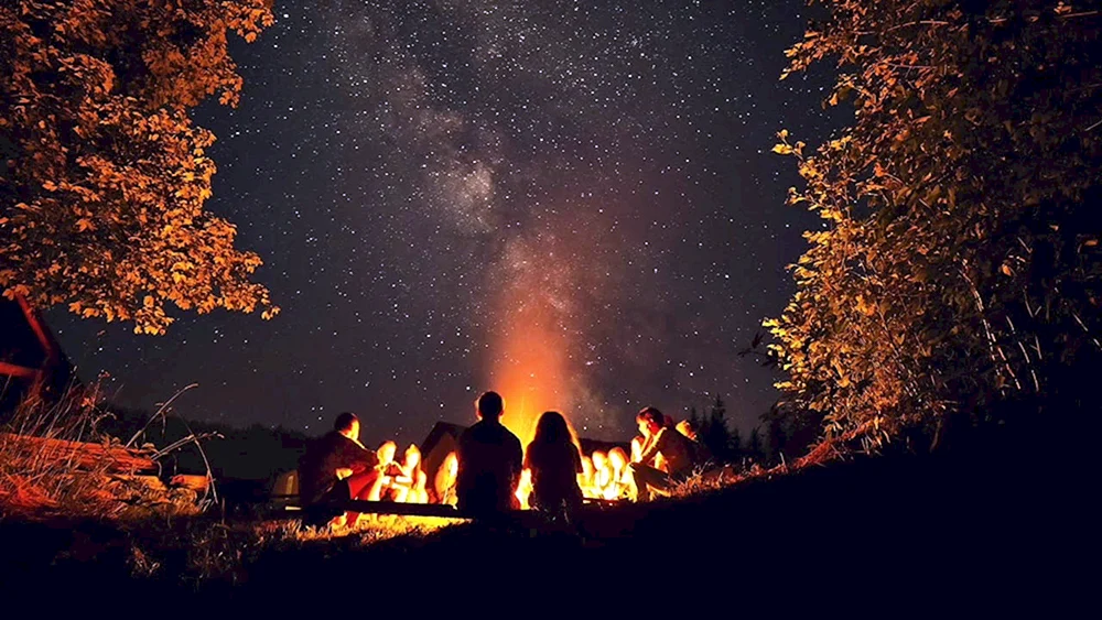 Hexenzirkel am Feuer Ästhetik