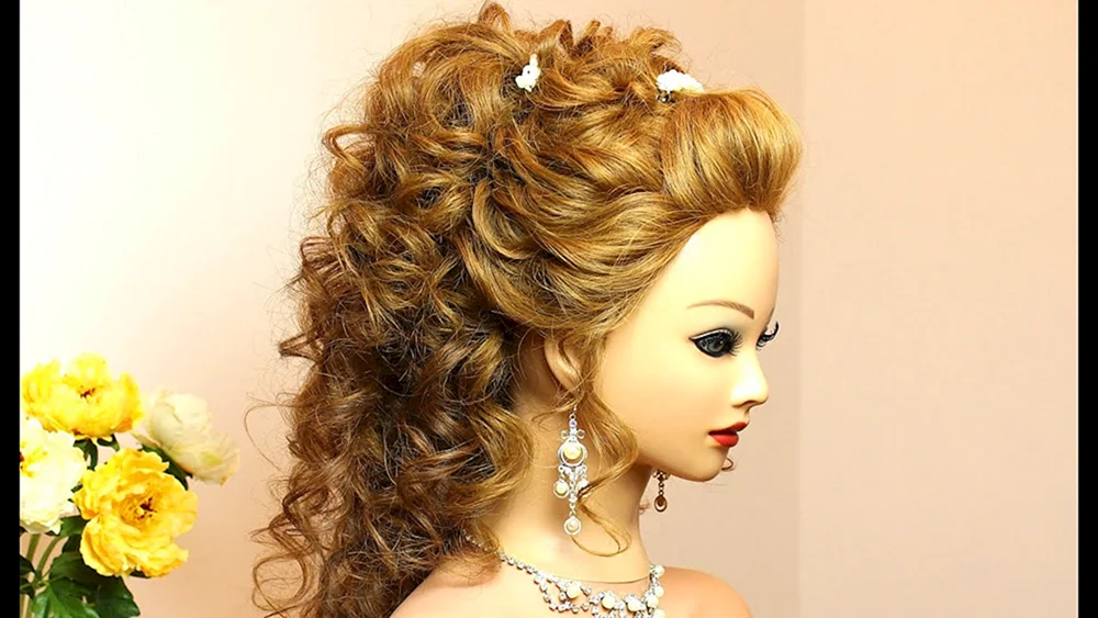 Mittelhaar-Locken