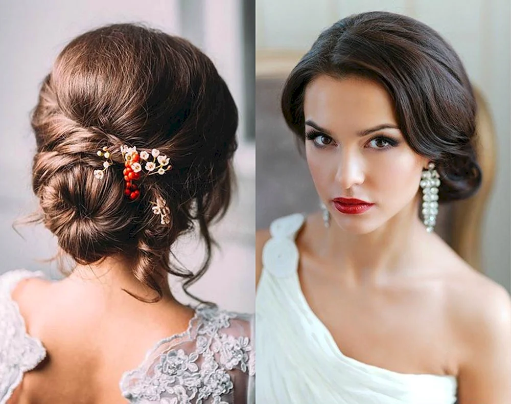 Abendfrisuren für kurzes Haar