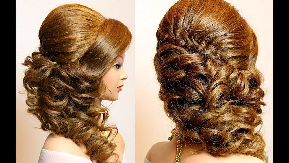 Haarlocken für mittleres Haar