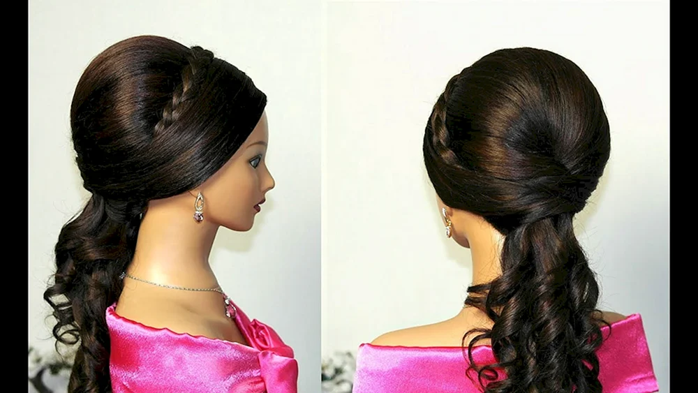 Abendfrisuren für langes Haar