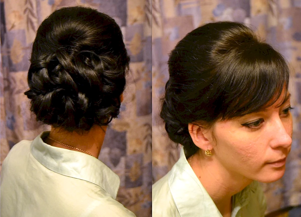 Abendfrisuren auf kurzem Haar