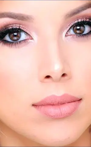 Abend-Make-up für Blondinen