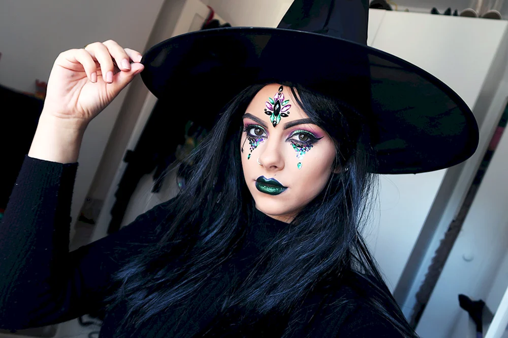 Hexe. Halloween