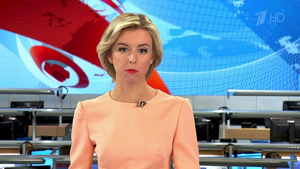 Kanal 1 Moderatorin Beresowskaja