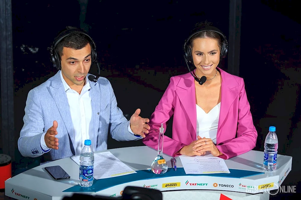 Miss Kazan match host Kamilya Harisova