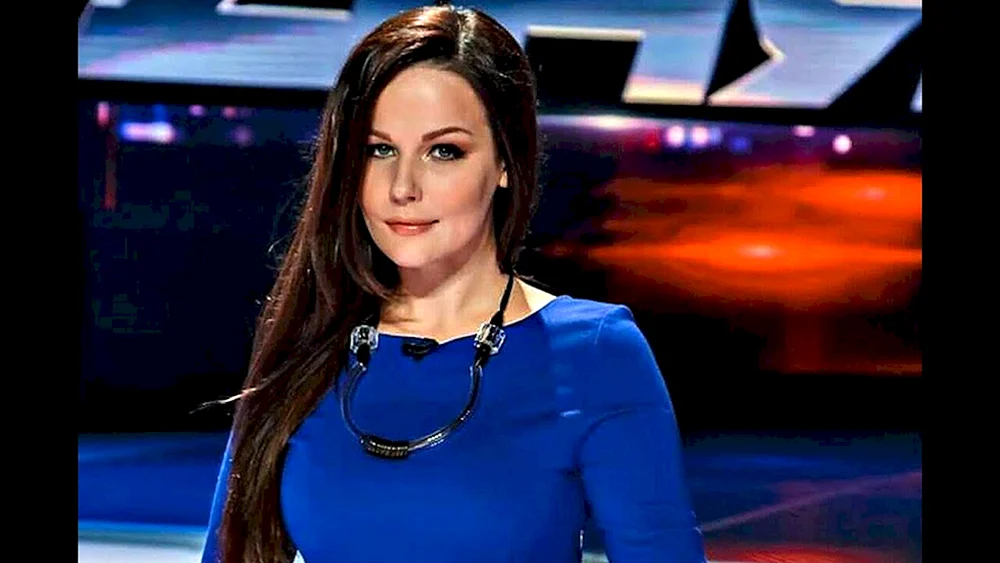 NTV-Moderatorin Anna Yankina