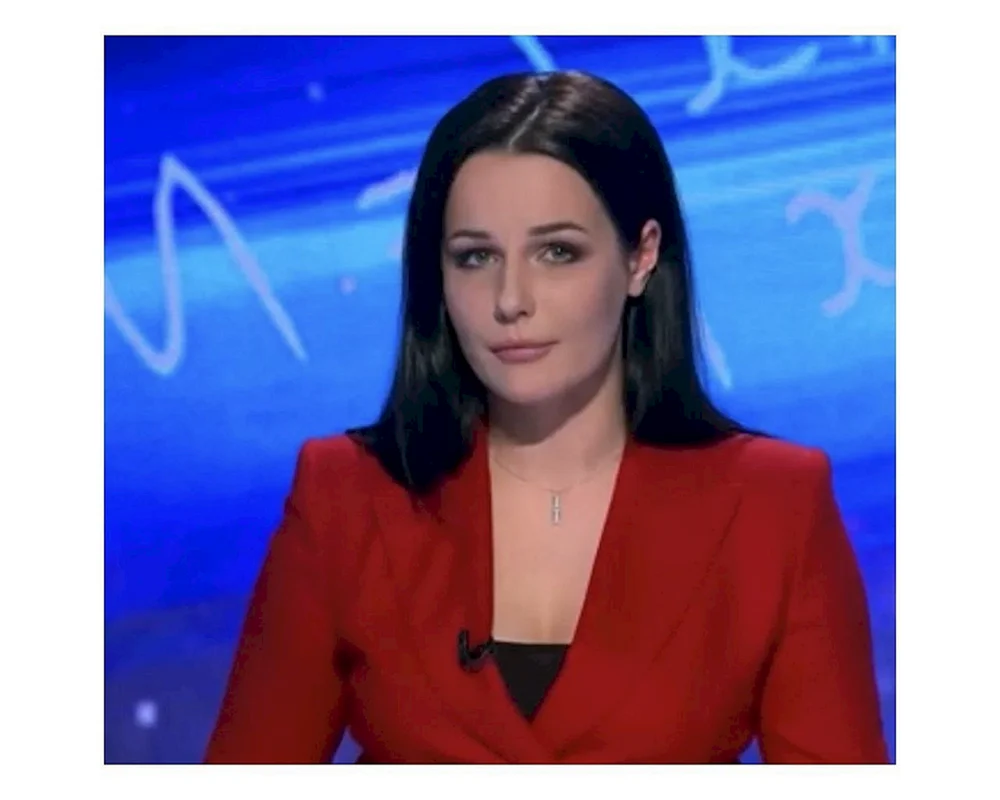 NTV-Moderatorin Anna Yankina