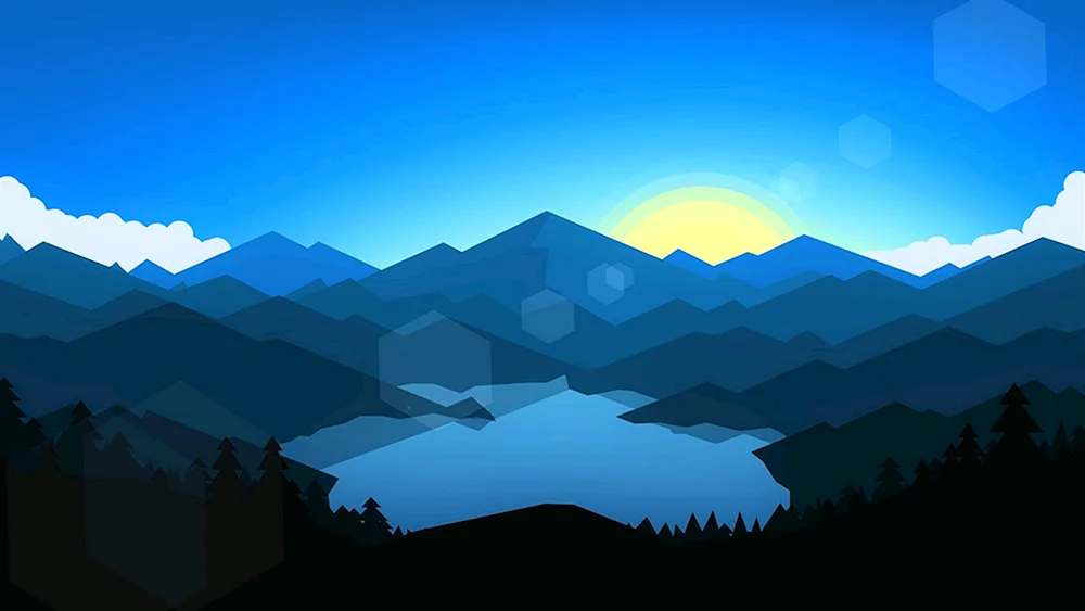 Vektor Landschaft