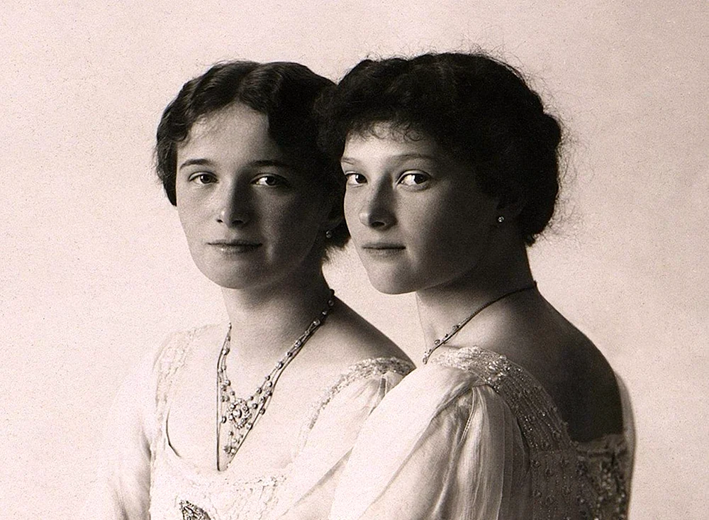 Großfürstin Romanov Töchter von Nicholas 1917