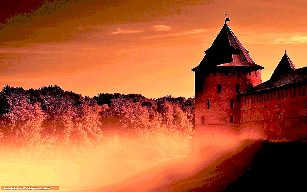 Voliky Novgorod im alten Russland