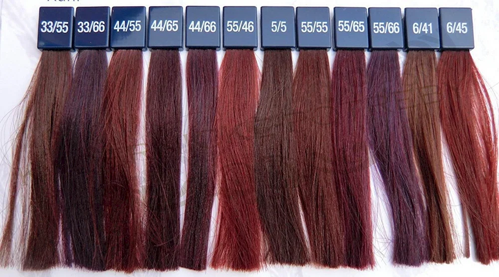 Palette waschbare Haarfarbe