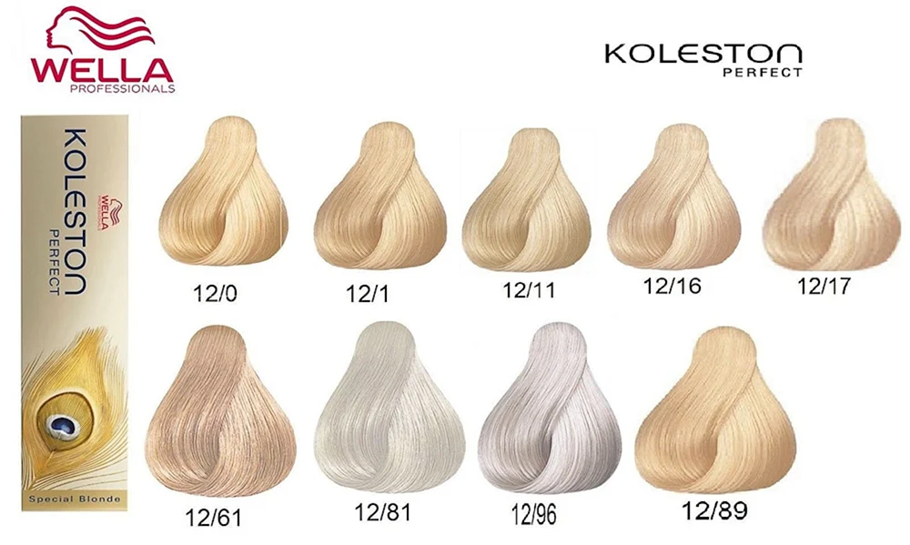 Vanille blond Haarfarbe
