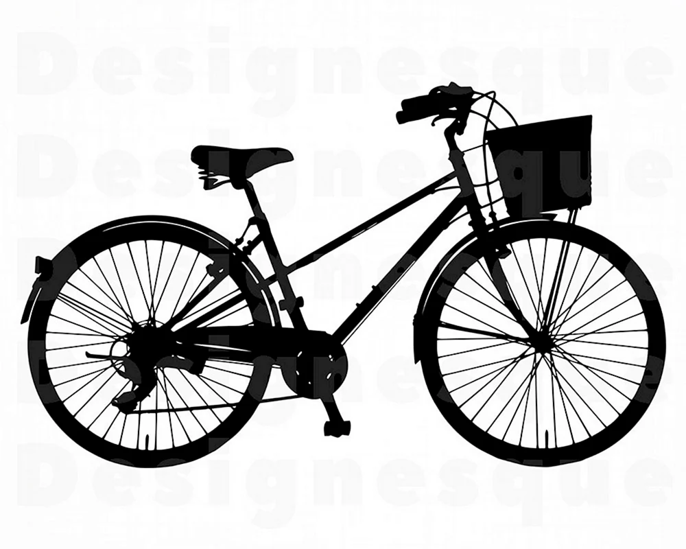 Fahrrad Silhouette