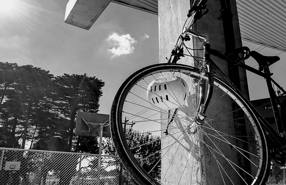 Fahrrad Vintage Seitenansicht
