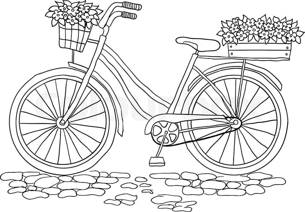 Fahrradmalbuch