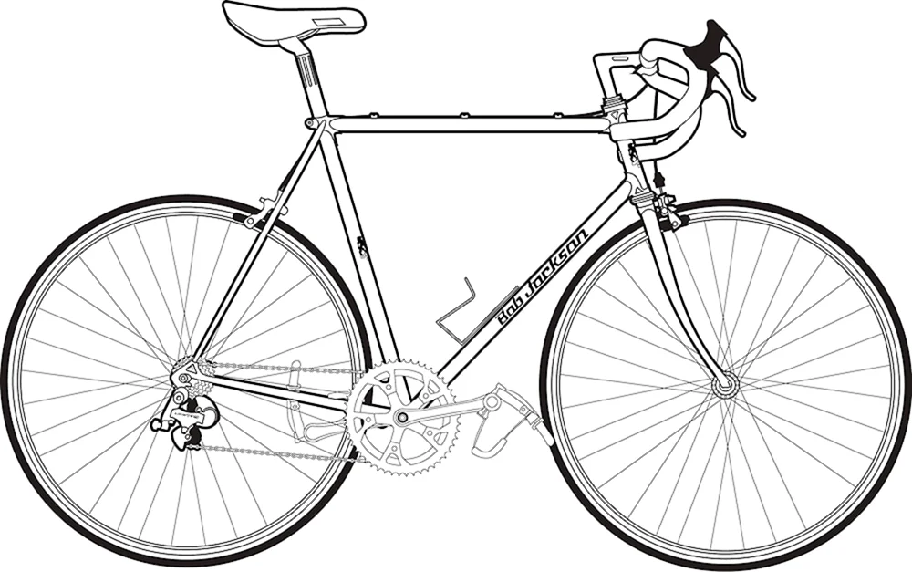 Fahrrad Ausmalen