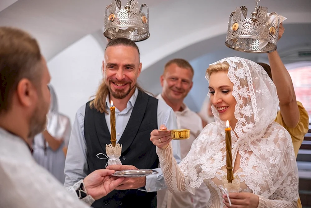 Malofeyev bei der Hochzeit