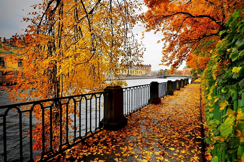 St. Petersburger Herbst Peterhof