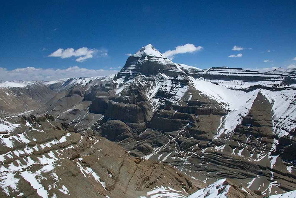 Der Gipfel des Berg Kailas