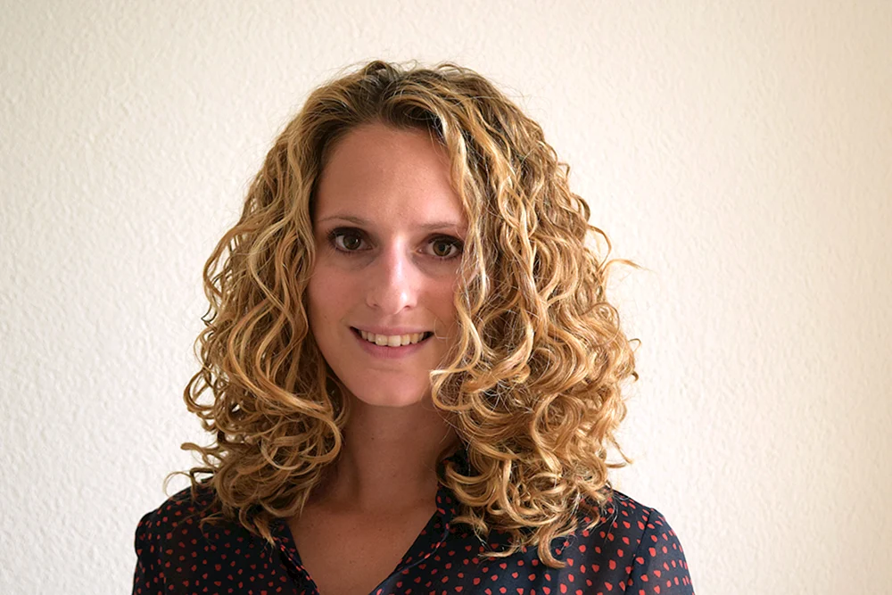 Vertikale Chemo für lange Haare