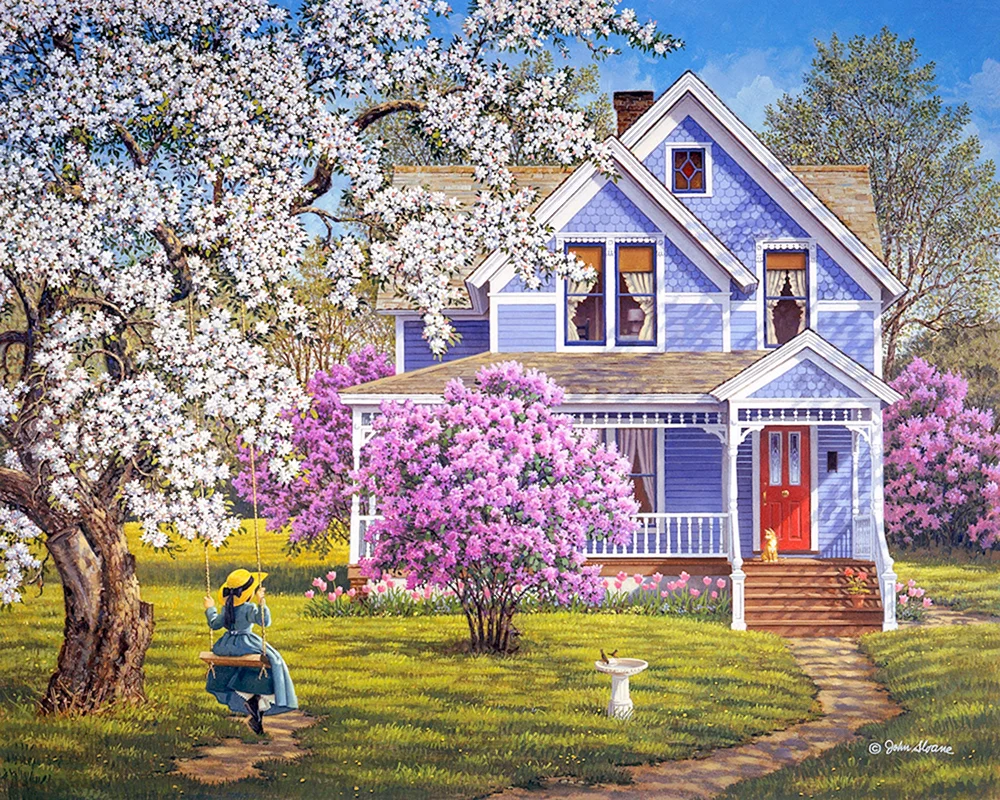 Frühlingsdorf John Sloane