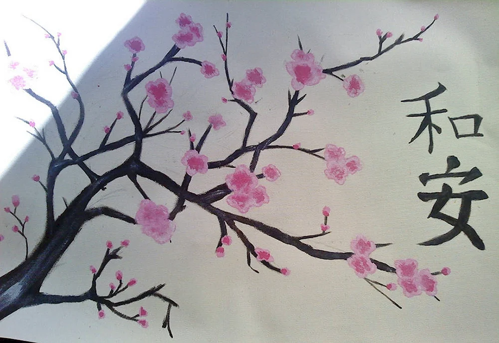 Sakura Zweig für Kinder